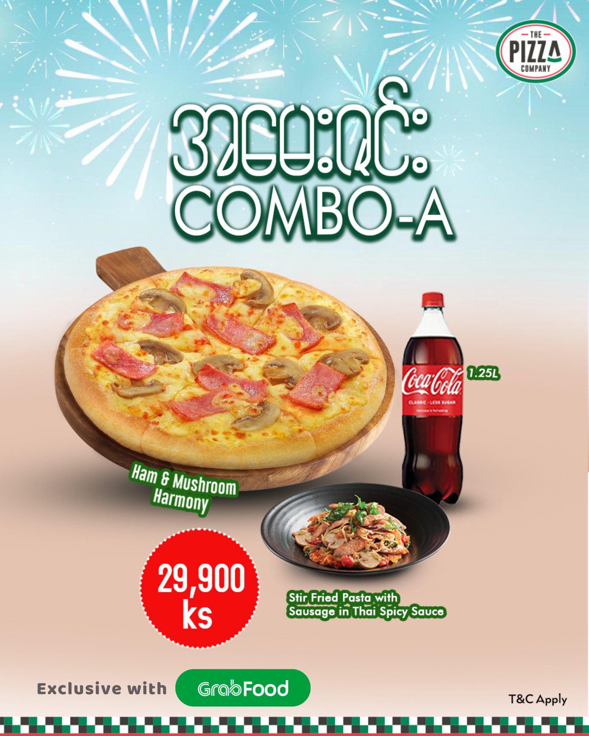 Amazing Combo Set Pizza On Grab Food