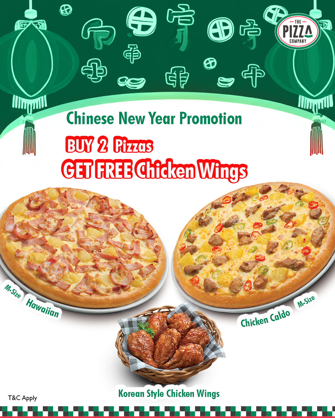 Chinese New Year Promotion At The Pizza Company