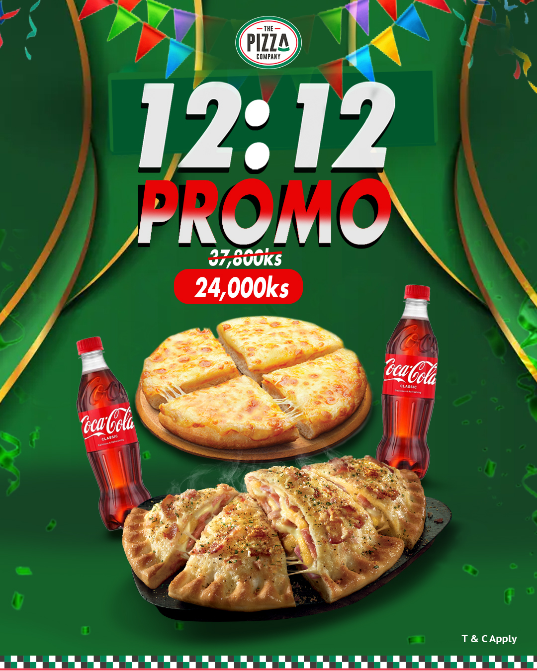 December 12:12 Promotion Pizza