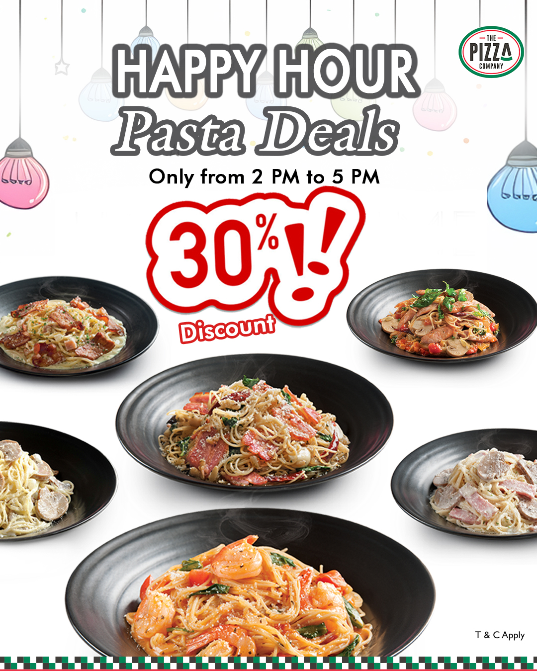 Happy Hour Pasta Deals