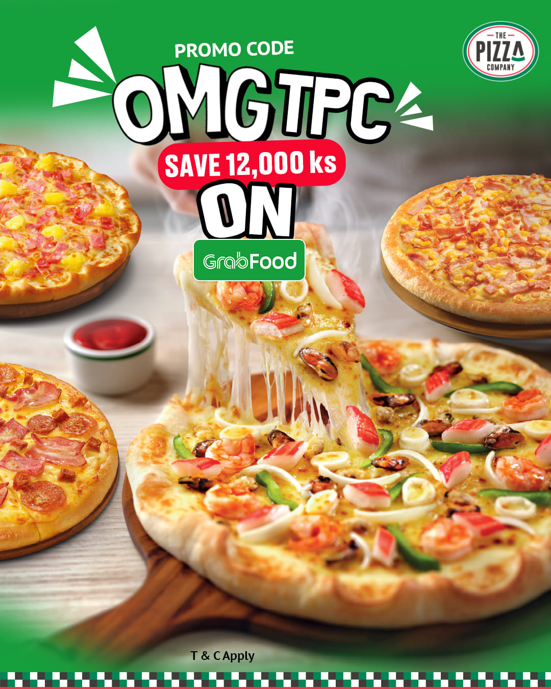 OMG Pizza Promotion By Grab