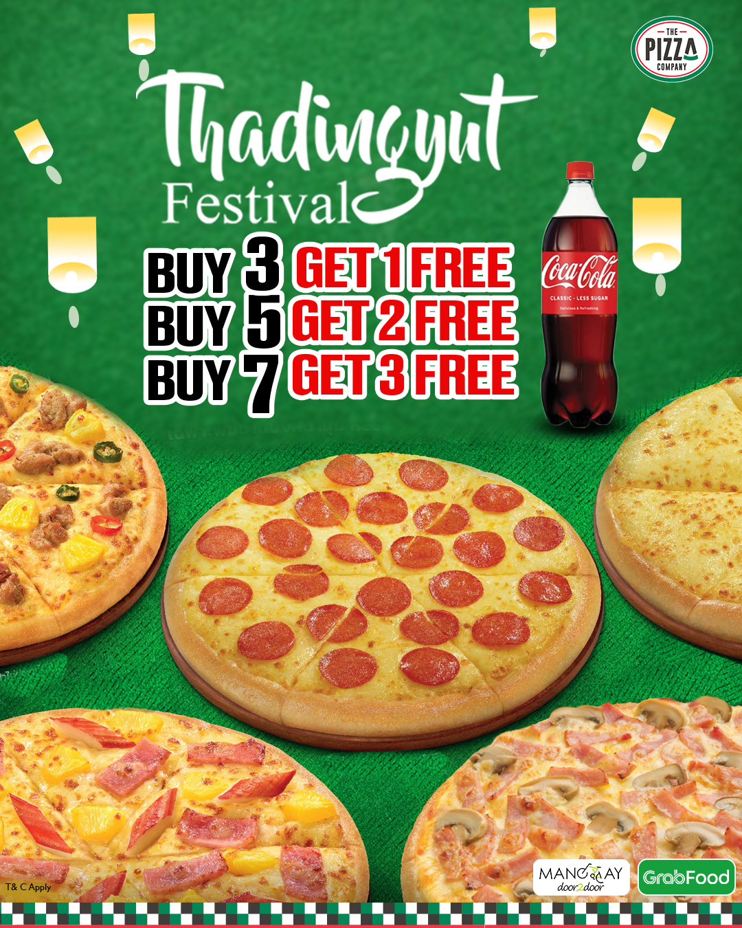 Thadingyut Festival Special Pizza Promotion