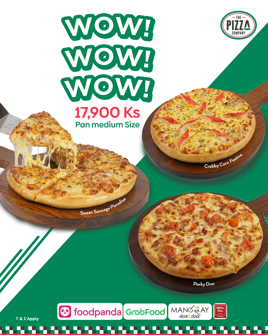 Wow Wow Wow Pizza Promo