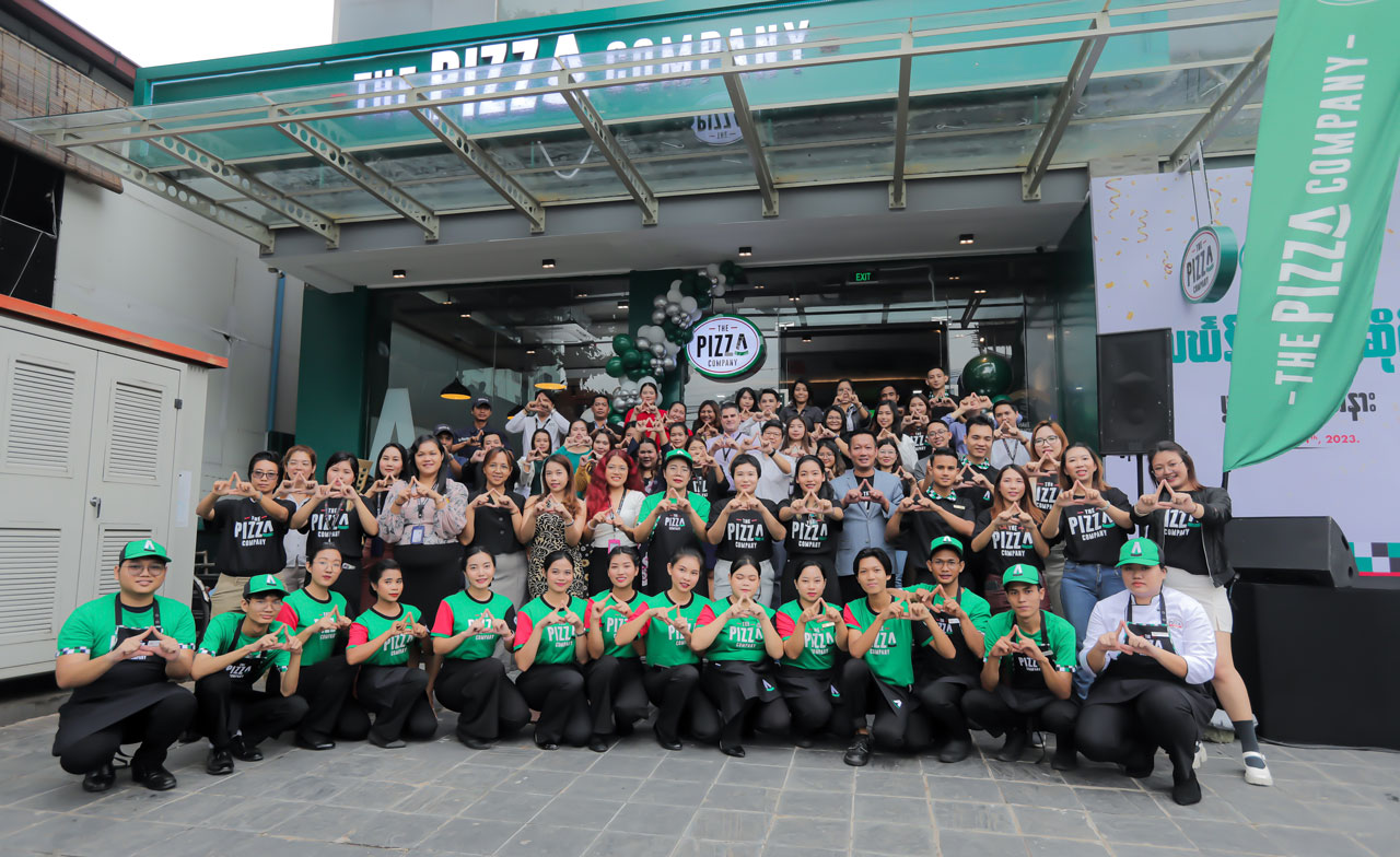 The Pizza Company New Yangon Store Opening
